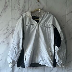 CHENERAL - BAR HARBOR MAINE FULL ZIP HOODED JACKET MENS LARGE